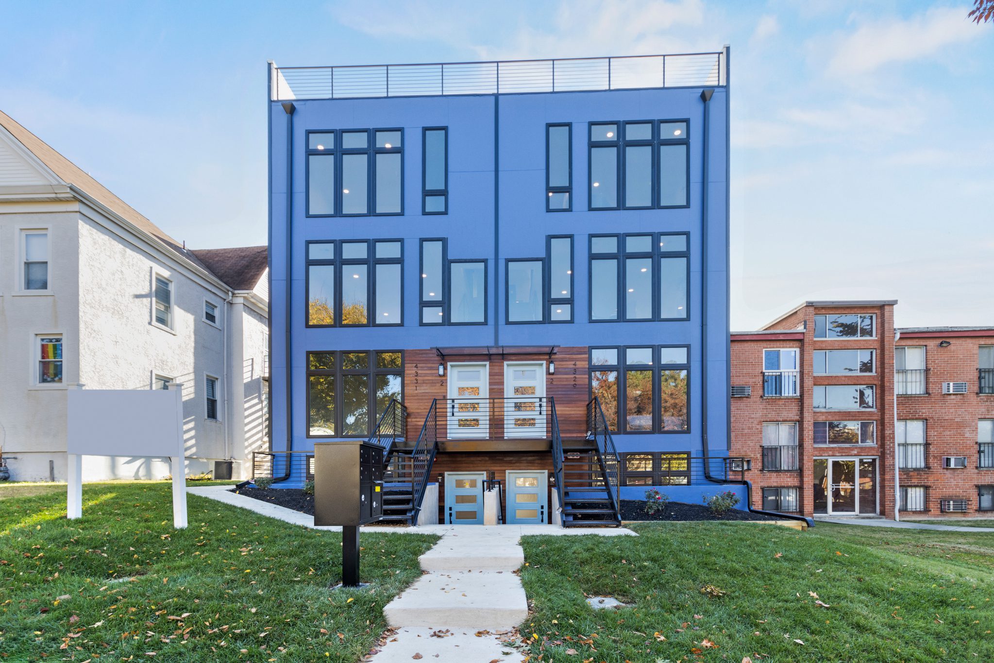 Contemporary urban housing design